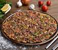 Kuşbaşılı lahmacun menü ürünü
