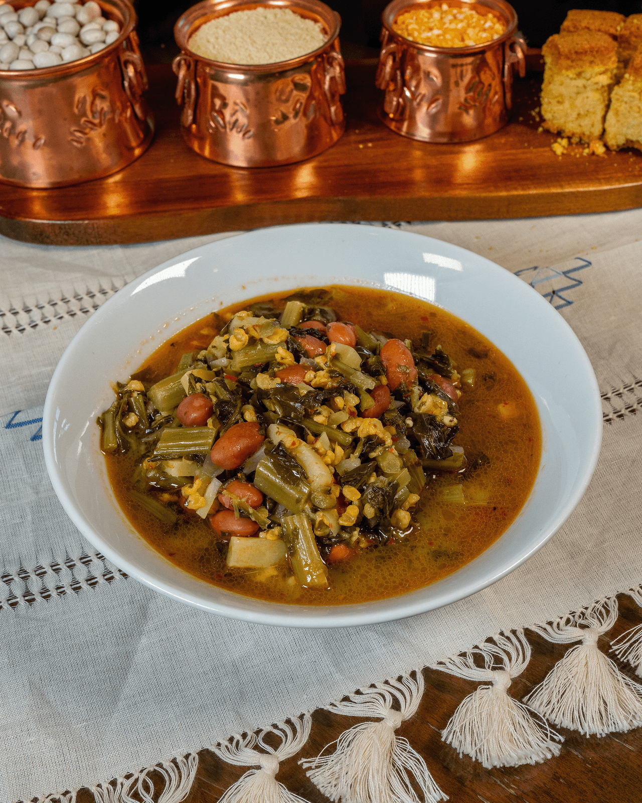 Karalahana Çorbası (Haşlama)