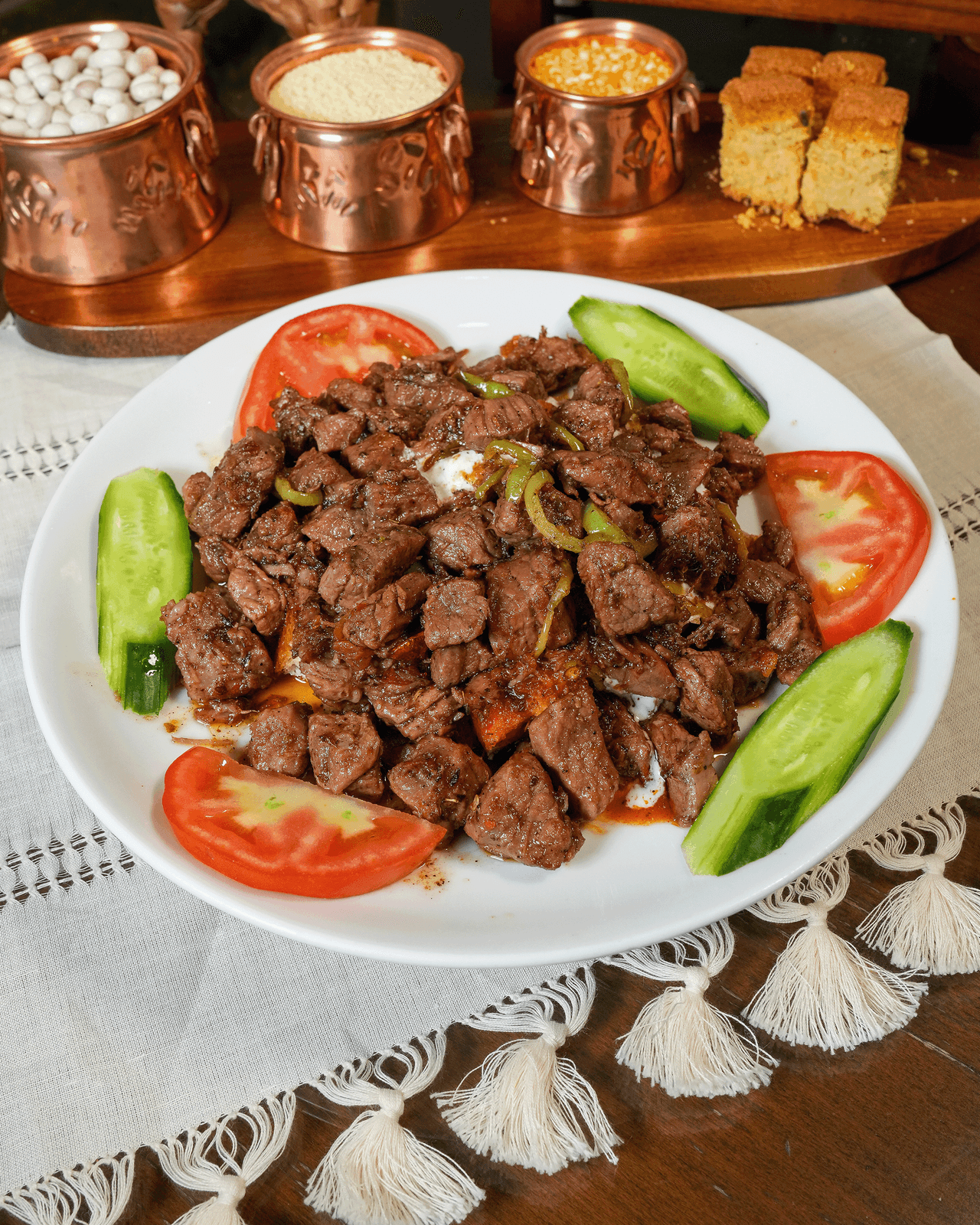Ayder Usulü Yoğurtlu Kebap