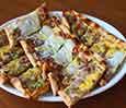 Kuşbaşılı Yumurtalı Kaşarlı Pide